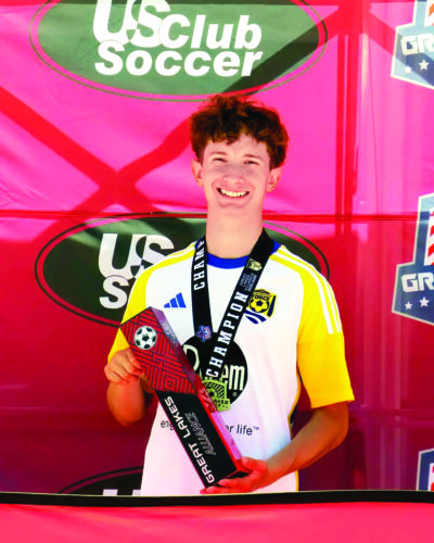 Nathan McElroy prepares for a summer of traveling before final year at Washington County Career Center
